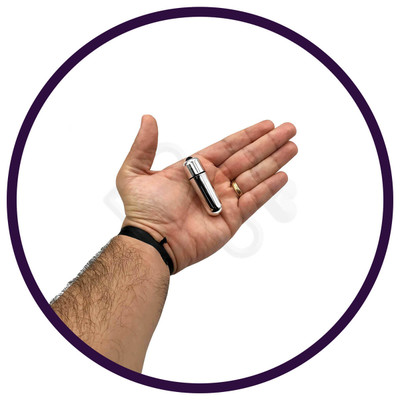 Foto 3 do produto Cápsula Vibratória com 10 Velocidades de Vibração e Resistente à Água - Power Bullet Mini Vibe | 5,5 x 1,5 cm | Disponível em 4 Cores