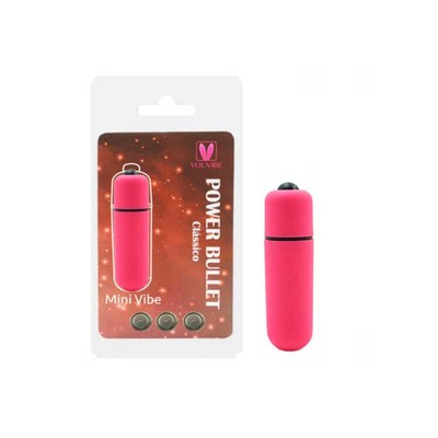 Foto 4 do produto Cápsula Vibratória com Única Vibração e Resistente à Água - Power Bullet Mini Vibe | 5,5 x 1,5 cm | Disponível em 3 Cores