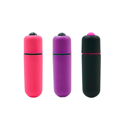 Cápsula Vibratória com Única Vibração e Resistente à Água - Power Bullet Mini Vibe | 5,5 x 1,5 cm | Disponível em 3 Cores