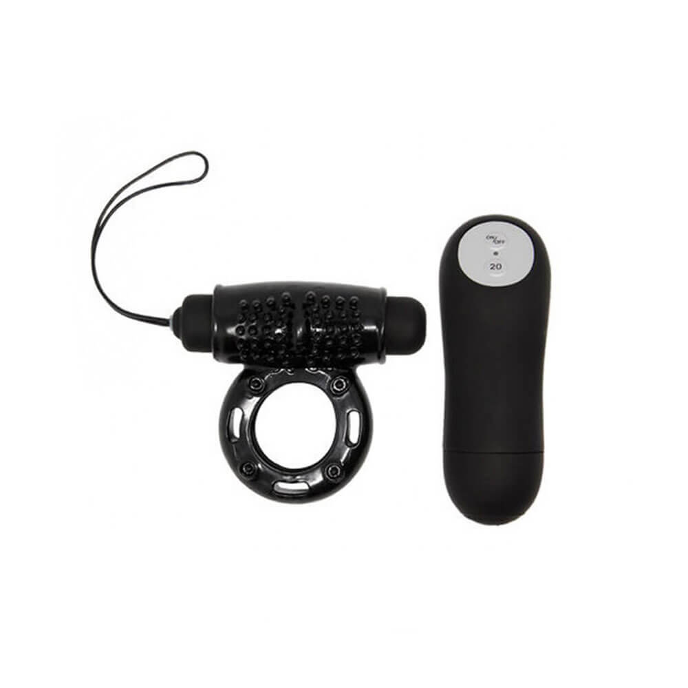 Anel Peniano em Silicone com Cápsula Vibratória e 19 Modos de Vibração com Controle Remoto sem Fio Power - Ring Remote Control - 4