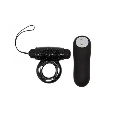 Foto 4 do produto Anel Peniano em Silicone com Cápsula Vibratória e 19 Modos de Vibração com Controle Remoto sem Fio Power - Ring Remote Control