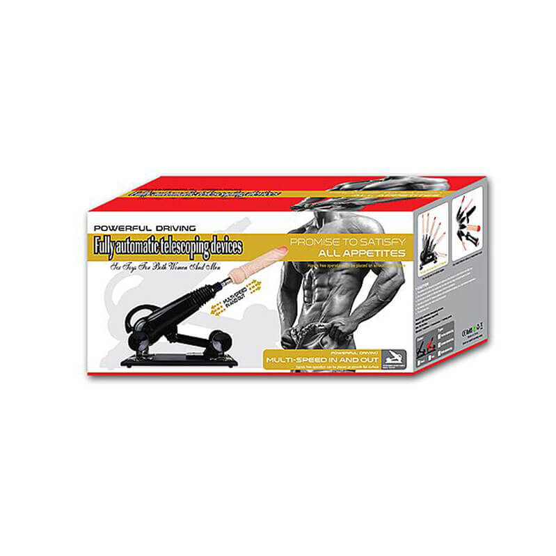 Máquina do Sexo com 2 Próteses Penianas em Silicone e 2 Plugs em Jelly - Powerful Driving II | Disponível em 2 Cores - 5