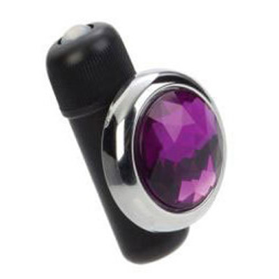 Foto 3 do produto Precious Gem Panty Pal - Mini Bullet Vibratório com Ímã para Acoplar na Calcinha | Cor: Roxo