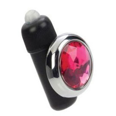 Foto 3 do produto Precious Gem Panty Pal - Mini Bullet Vibratório com Ímã para Acoplar na Calcinha | Cor: Rosa