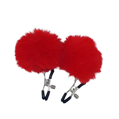 Prendedores para Mamilos Feito em Metal com Ajuste de Pressão e Pompom | Plesuare Dreams
