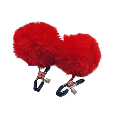 Foto 2 do produto Prendedores para Mamilos Feito em Metal com Ajuste de Pressão e Pompom | Plesuare Dreams