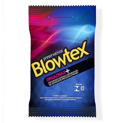 Blowtex Orgazmax+ - Preservativo com Textura que Estimula a Sensibilidade