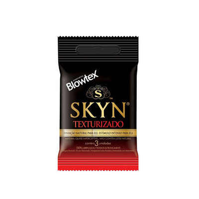 Blowtex Skyn - Preservativo Texturizado - 3 Unidades