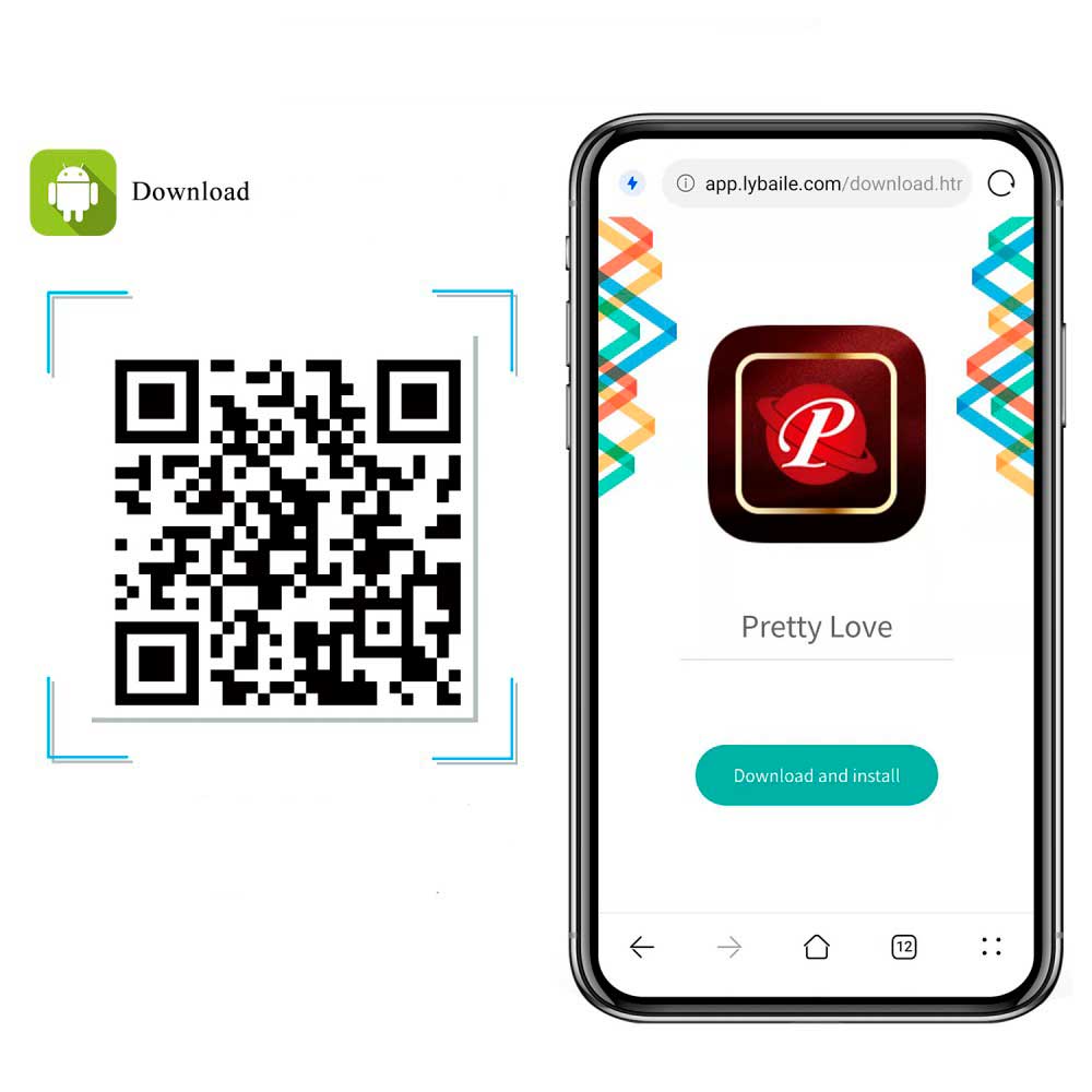 Bullet Recarregável com 12 Modos de Vibração e Controle Remoto por Aplicativo - Pretty Love Abner | 7,3 x 3,3 cm | Disponível em 2 Cores - 10