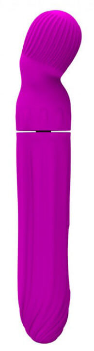 Vibrador Ponto G Recarregável com 4 Modos de Rotação e 12 Modos de Vibração - Pretty Love Abraham - 20 x 4 cm | Cor: Roxo - 2