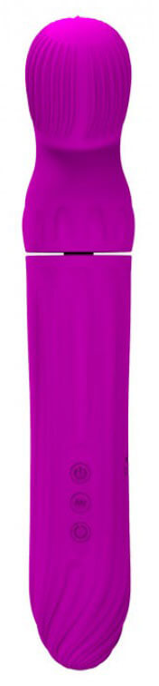 Vibrador Ponto G Recarregável com 4 Modos de Rotação e 12 Modos de Vibração - Pretty Love Abraham - 20 x 4 cm | Cor: Roxo - 3