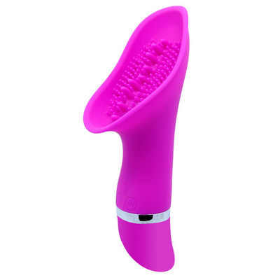 Foto 2 do produto Pretty Love Adam - Vibrador em Soft Touch com Textura Estimuladora, 30 Funções de Vibração e Resistência a Água - 16,3 x 5,5 cm