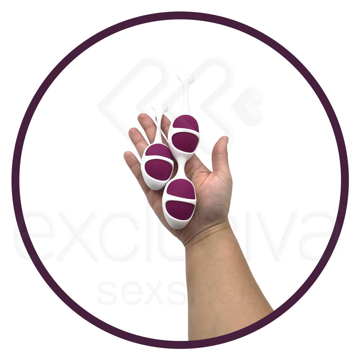 Pretty Love Alice - Conjunto com 2 Bolinhas e Mais 1 Bolinha Separada Para Pompoarismo - 4