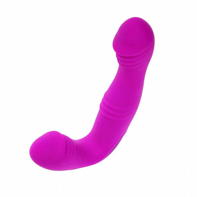 Foto 2 do produto Vibrador Strapless Recarregável com 30 Modos de Vibração, à Prova D'Água - Pretty Love Angelo | 18,7 x 4,1 cm