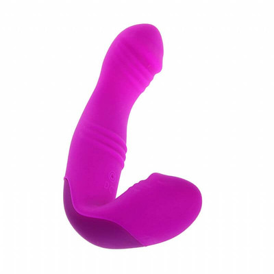 Foto 3 do produto Vibrador Strapless Recarregável com 30 Modos de Vibração, à Prova D'Água - Pretty Love Angelo | 18,7 x 4,1 cm