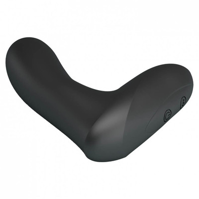 Foto 5 do produto Estimulador de Próstata e Períneo em Silicone com 12 Modos de Pulsação Recarregáveis via Cabo USB - Pretty Love Archenemy | 8,8 x 3,2 cm