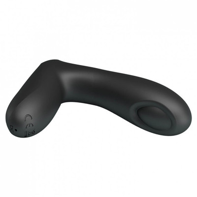 Foto 4 do produto Estimulador de Próstata e Períneo em Silicone com 12 Modos de Pulsação Recarregáveis via Cabo USB - Pretty Love Archenemy | 8,8 x 3,2 cm
