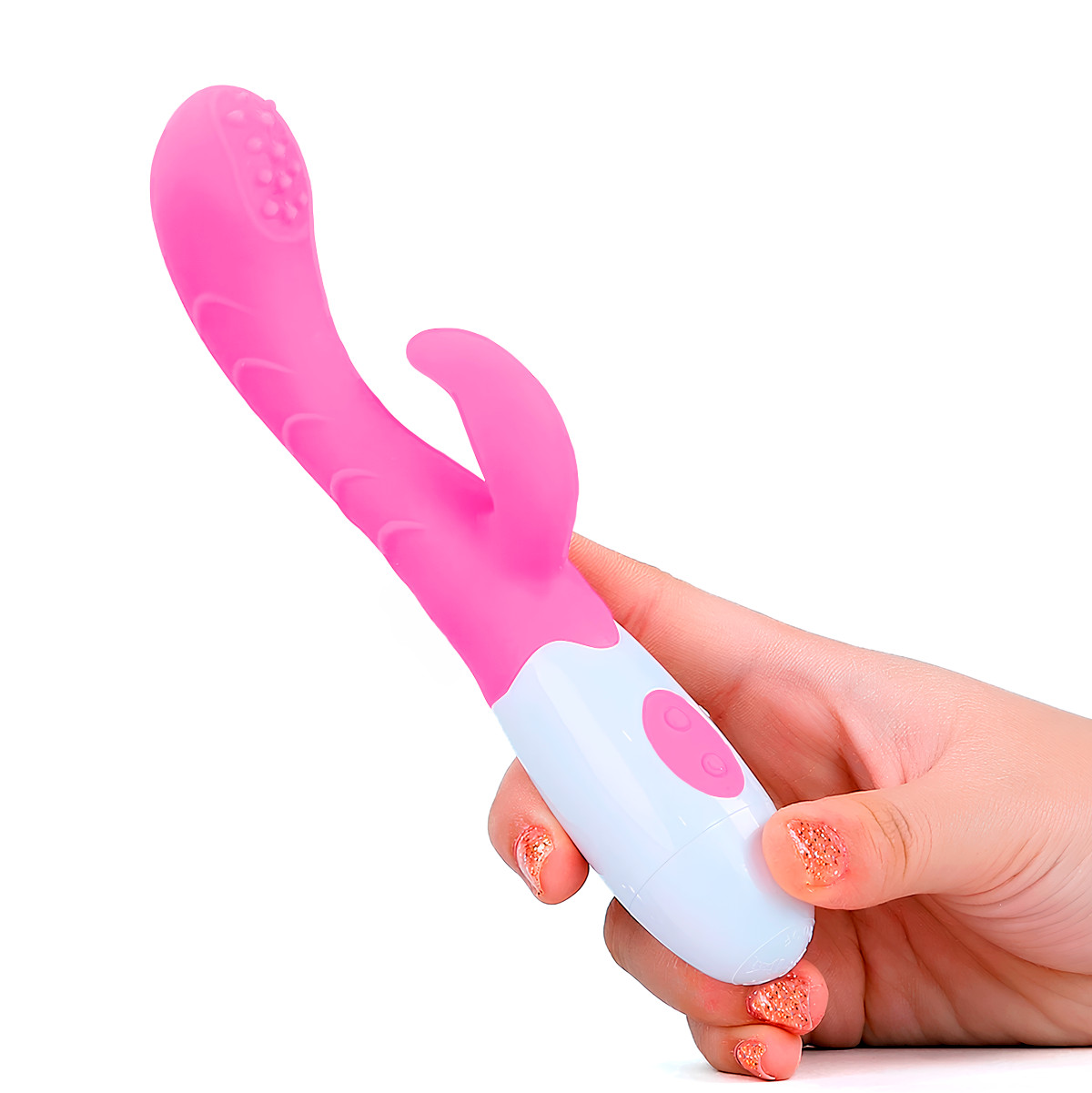 Vibrador Estimulador de Ponto G e Clítoris com 7 Níveis de Vibração e Movimento - Pretty Love Arthur | 9,5 x 2,5 cm | Disponível em 2 Cores - 11