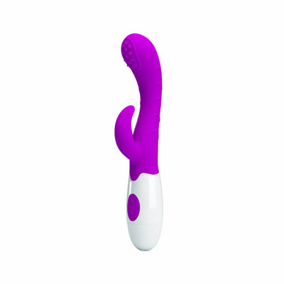 Foto 6 do produto Vibrador Estimulador de Ponto G e Clítoris com 7 Níveis de Vibração e Movimento - Pretty Love Arthur | 9,5 x 2,5 cm | Disponível em 2 Cores