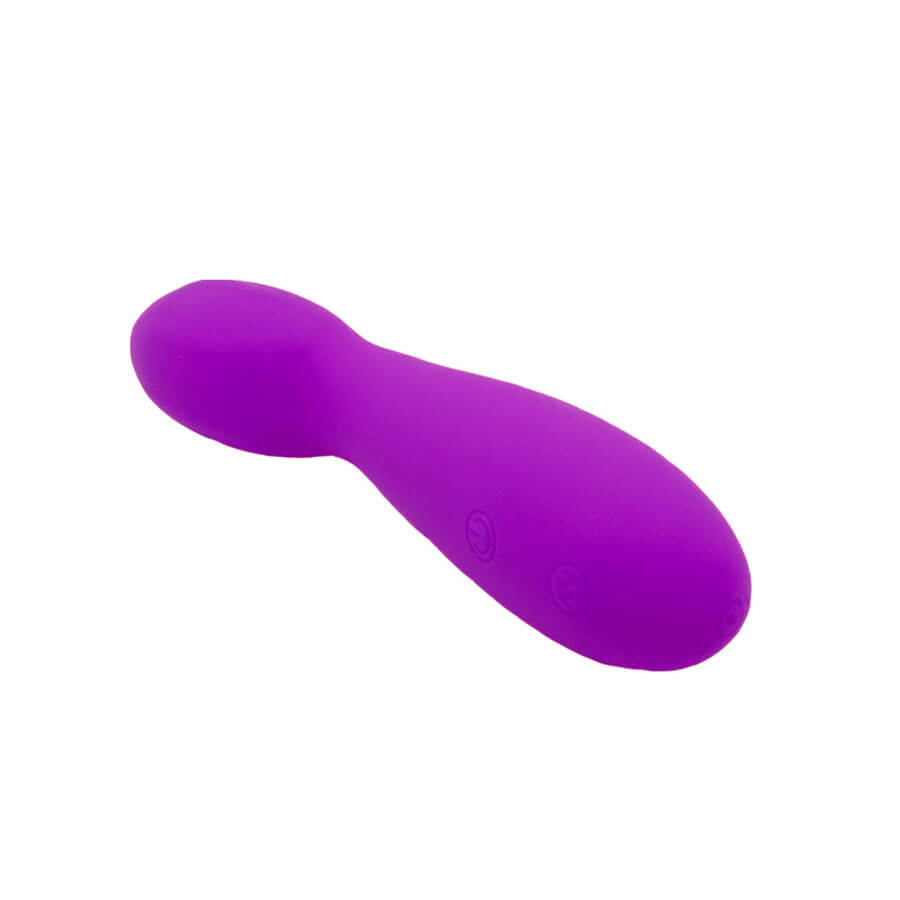 Vibrador Estimulador de Ponto G e Clitóris em Silicone com 30 Modos de Vibração e Carregamento via USB - Pretty Love Arvin | 9 x 3,1 cm - 3
