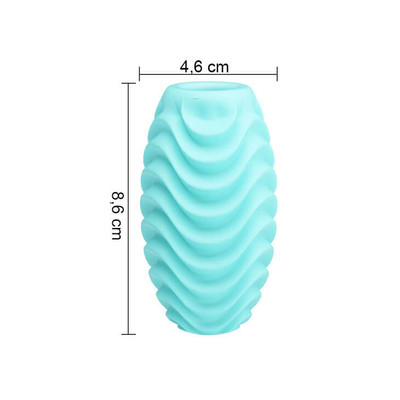 Foto 8 do produto Pretty Love Attractive - Masturbador Masculino em Formato de "Egg" com Textura Dupla - 8,4 x 4,6 cm