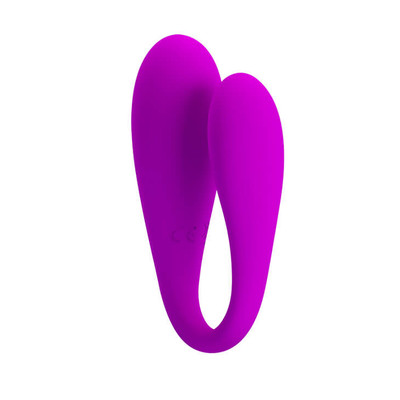 Foto 3 do produto Vibrador para Casal Recarregável com 12 Modos de Vibração, Aplicativo e Resistente à Água - Pretty Love August | Disponível em 2 Cores