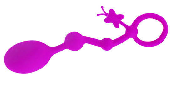 Plug Anal em Soft Touch com 3 Esferas em Tamanhos Gradativos e Resistente à Água - Pretty Love Balls | 15 cm - 2