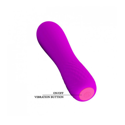 Foto 3 do produto Vibrador Estimulador de Ponto G Recarregável com 12 Modos de Vibração - Pretty Love Beau -11,8 x 3 cm