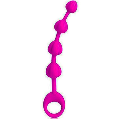 Foto 2 do produto Pretty Love Beeds - Cordão com Bolas Tailandesas Graduais em Silicone