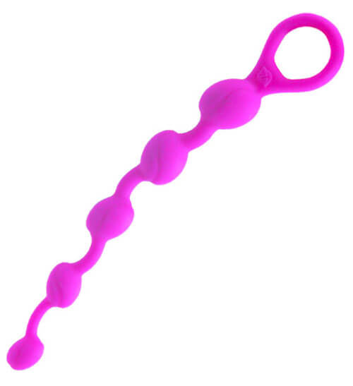 Pretty Love Beeds II - Cordão com 5 Bolas Tailandesas Graduais em Silicone - 2