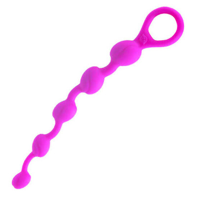 Foto 2 do produto Pretty Love Beeds II - Cordão com 5 Bolas Tailandesas Graduais em Silicone