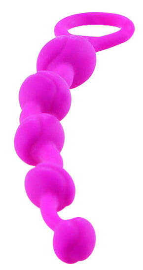 Pretty Love Beeds II - Cordão com 5 Bolas Tailandesas Graduais em Silicone - 3