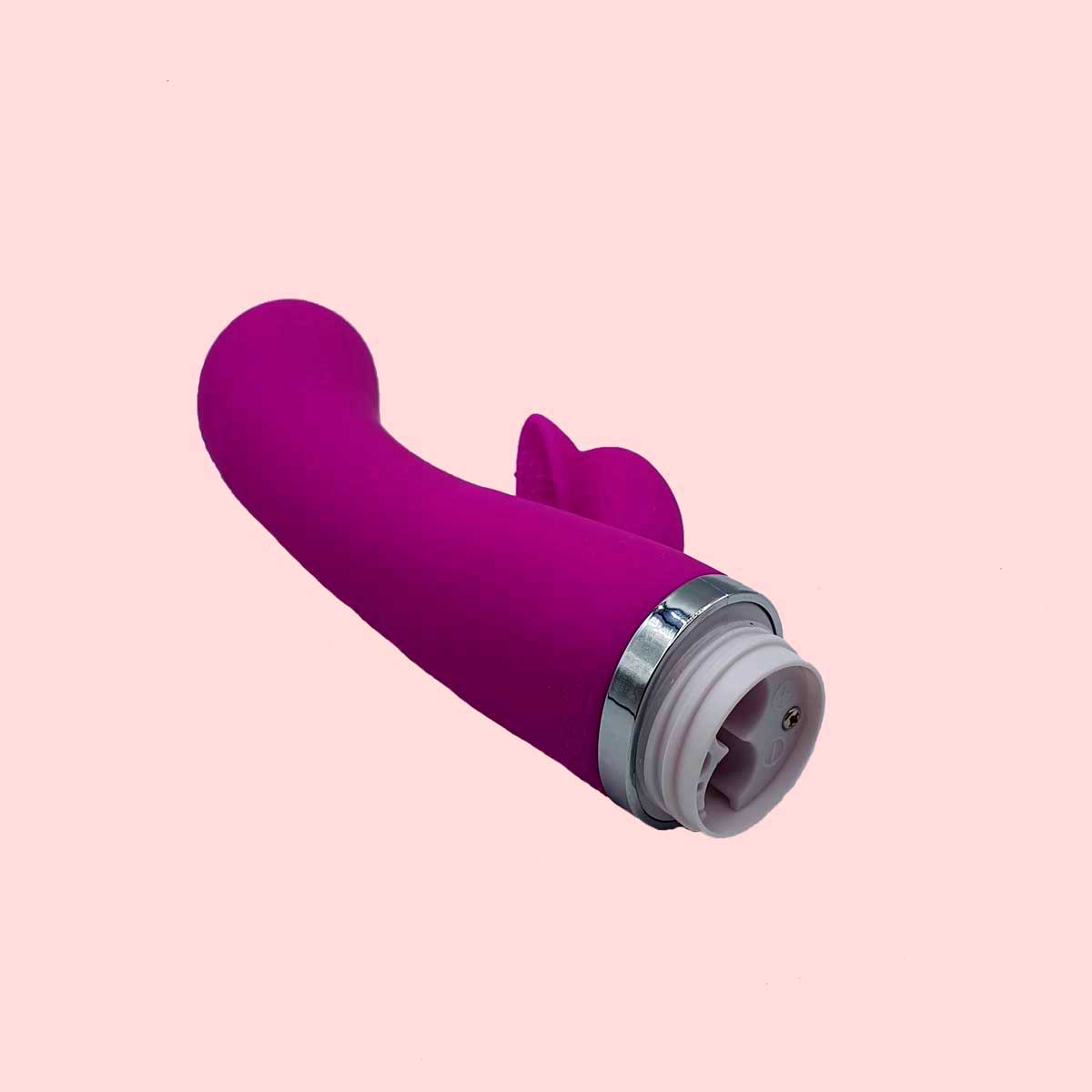 Vibrador Ponto G em Silicone com Estimulador Clitoriano, 30 Modos de Vibração e Resistência a Água - Pretty Love Bert | 18,8 x 3,5 cm - 3