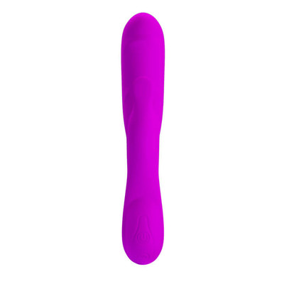 Foto 9 do produto Vibrador Estimulador de Ponto G e Clítoris Recarregável em Silicone com 30 Modos de Vibração - Pretty Love Bliss | 12,4 x 3,6 cm | Disponível em 2 Cores
