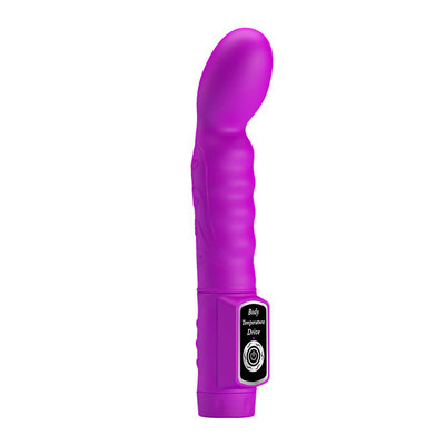 Foto 2 do produto Vibrador de Ponto G em Silicone com Vibração Multivelocidade Sensorial - Pretty Love Body Touch II | 14,5 x 3,7 cm