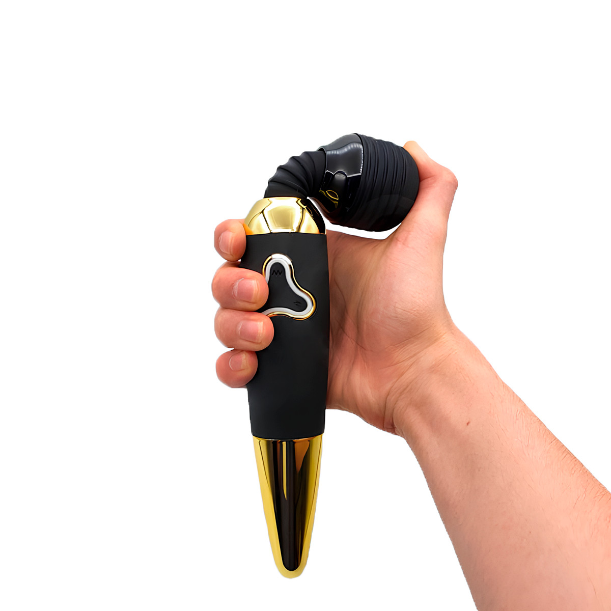 Massageador Recarregável em Silicone com 7 Modos de Vibração e Controle de Intensidade - Pretty Love Body Wand | 25 x 4,4 cm | Disponível em 3 Cores - 9