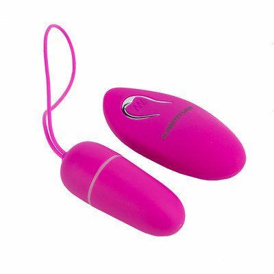Foto 4 do produto Cápsula Vibratória em ABS com 12 Funções de Vibração e Controle Remoto Sem Fio - Pretty Love Bradley | 6 x 2,5 cm