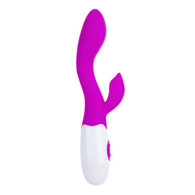 Vibrador Estimulador de Ponto G e Clitóris em Silicone com 30 Modos de Vibração - Pretty Love Brighty | 10,3 x 3,5 cm | Disponível em 2 Cores