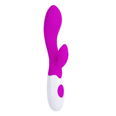 Foto 3 do produto Vibrador Estimulador de Ponto G e Clitóris em Silicone com 30 Modos de Vibração - Pretty Love Brighty | 10,3 x 3,5 cm | Disponível em 2 Cores