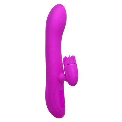 Foto 2 do produto Pretty Love Buck - Vibrador de Ponto G Recarregável com Estimulador Clitoriano Rotativo, 4 Funções de Rotação e 7 Funções de Vibração, a Prova D'Água - 20,5 x 3,5 cm