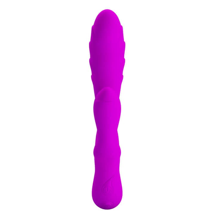 Pretty Love Budding - Vibrador Estimulador de Ponto G e Clítoris Recarregável em Silicone com 29 Modos de Vibração - 13,4 x 3,9 cm - 2