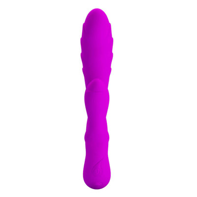 Foto 2 do produto Pretty Love Budding - Vibrador Estimulador de Ponto G e Clítoris Recarregável em Silicone com 29 Modos de Vibração - 13,4 x 3,9 cm