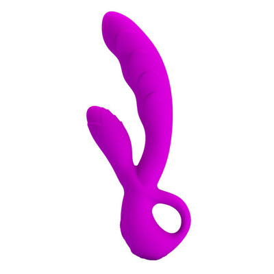 Foto 3 do produto Pretty Love Budding - Vibrador Estimulador de Ponto G e Clítoris Recarregável em Silicone com 29 Modos de Vibração - 13,4 x 3,9 cm