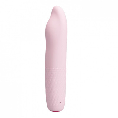 Foto 2 do produto Vibrador Simulador de Sexo Oral Feminino Recarregável com 4 Modos de Rotação e 4 Modos de Vibração - Pretty Love Burke - 17 x 3,6 cm | Disponível em 2 Cores