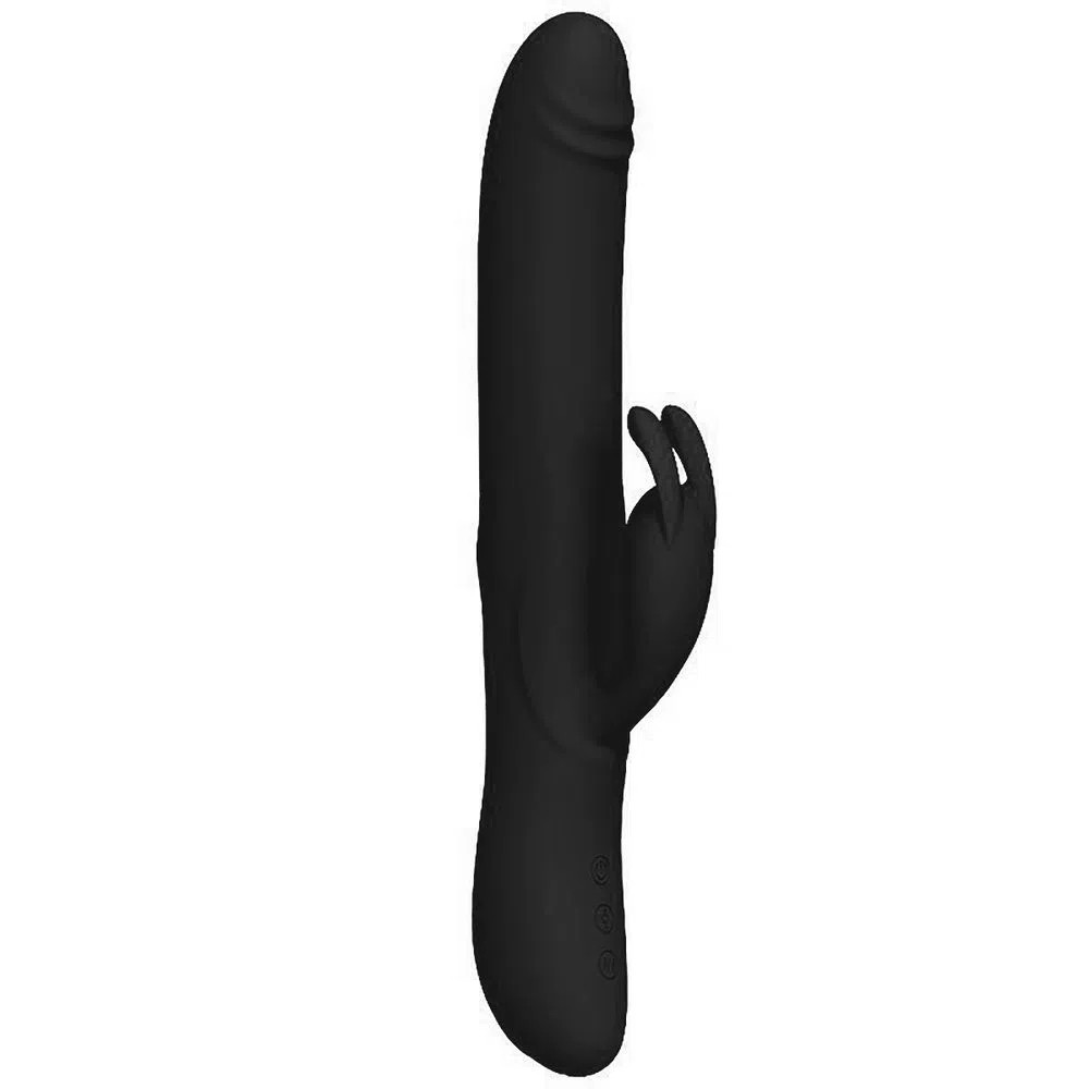 Vibrador Recarregável com Estimulador Clitoriano em Forma de Coelho, 4 Funções de Rotação que Simulam Movimentos de Vai e Vem e 7 Vibrações - Pretty Love Byron | Disponível em 2 Cores - 3