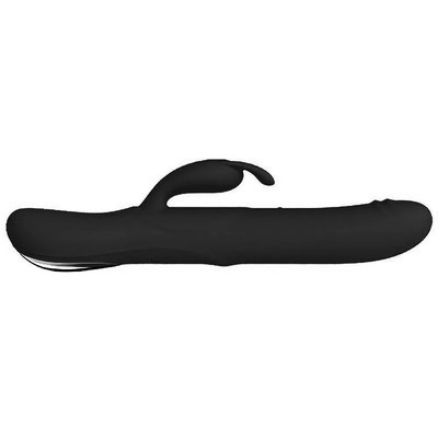 Foto 5 do produto Vibrador Recarregável com Estimulador Clitoriano em Forma de Coelho, 4 Funções de Rotação que Simulam Movimentos de Vai e Vem e 7 Vibrações - Pretty Love Byron | Disponível em 2 Cores