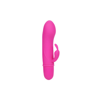 Foto 7 do produto Vibrador de Ponto G com Estimulador Clitoriano em Silicone, 10 Modos de Vibração e Resistência a Água - Pretty Love Caesar | 11,7 x 2,5 cm | Disponível em 2 Cores