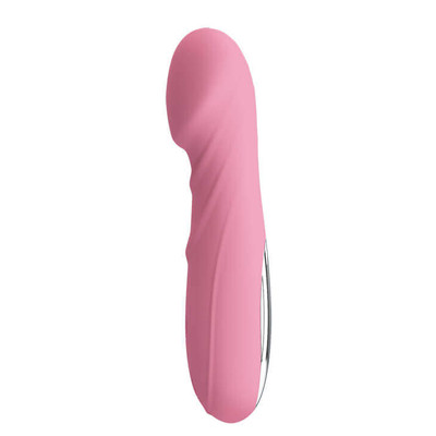 Foto 3 do produto Vibrador de Ponto G com Glande, Feito em Silicone com 30 Modos de Vibrações e Recarregável - Pretty Love Candice | 10,2 x 3 cm