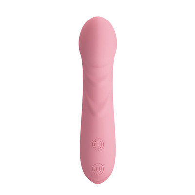 Foto 4 do produto Vibrador de Ponto G com Glande, Feito em Silicone com 30 Modos de Vibrações e Recarregável - Pretty Love Candice | 10,2 x 3 cm