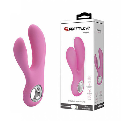 Foto 5 do produto Vibrador Estimulador de Ponto G e Clítoris com 7 Modos de Vibração e Recarregável - Pretty Love Canrol | 9 x 3,5 cm | Disponível em 2 Cores
